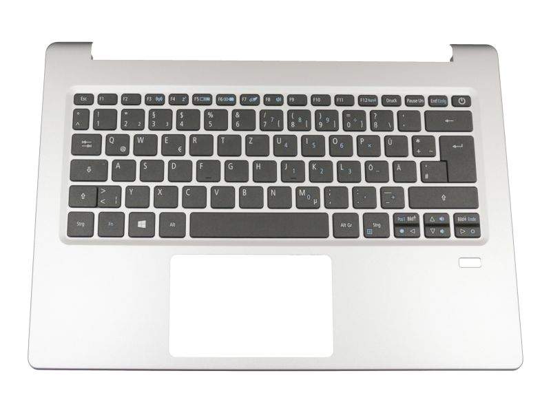 ACER Tastatur inkl. Topcase DE (deutsch) schwarz/silber Original für Acer Swift 1 (SF113-31) Serie