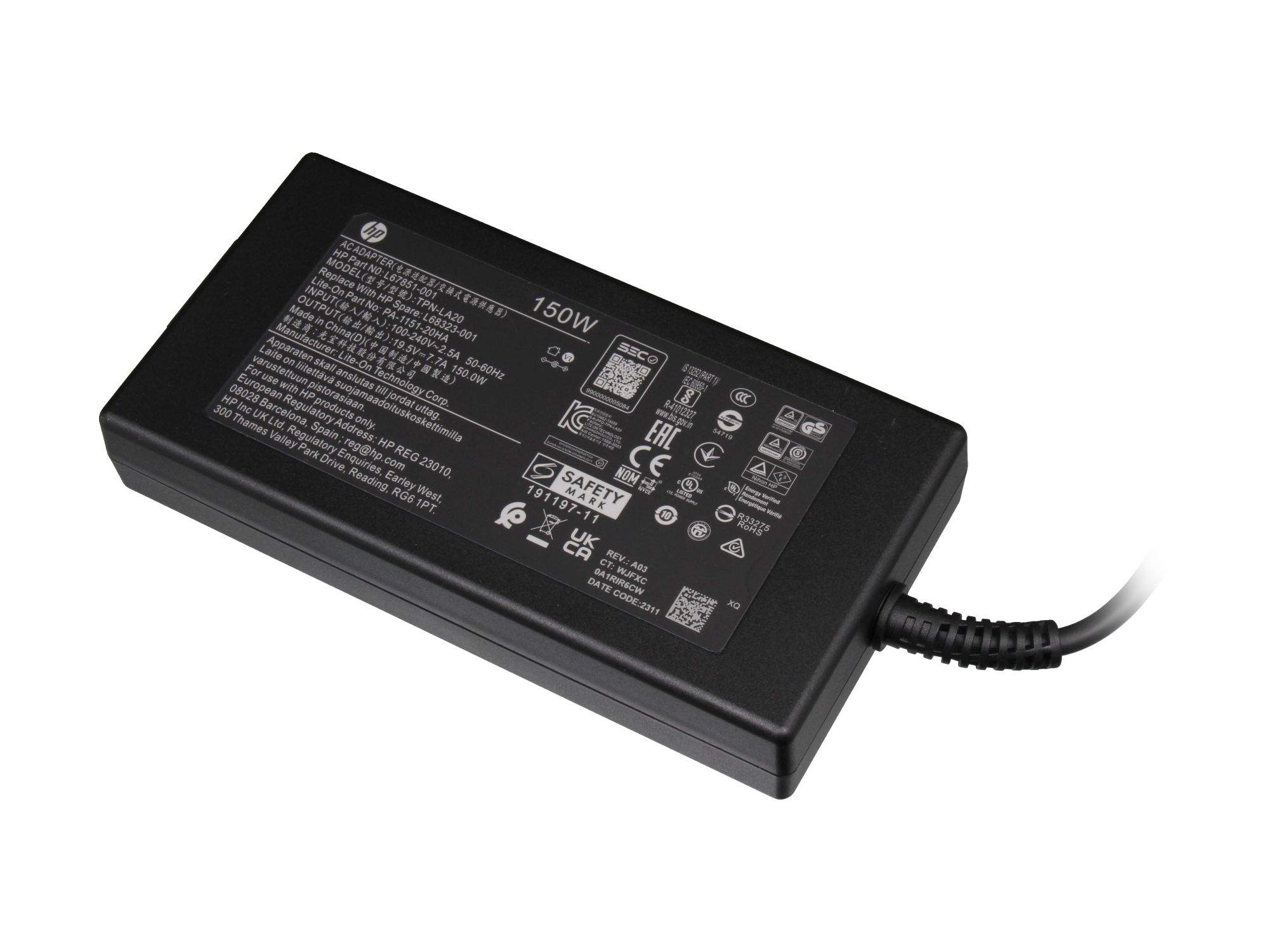 HP Netzteil 150 Watt - Original für HP Pavilion TouchSmart AiO 23 Serie