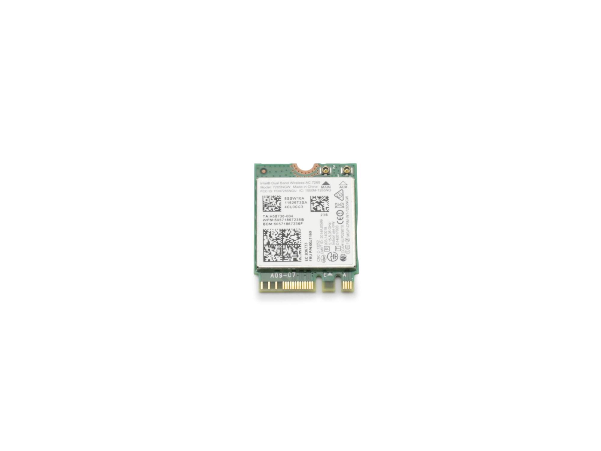 LENOVO SW10K97462 WLAN/Blutooth Karte WLAN 802.11ac/abgn Original