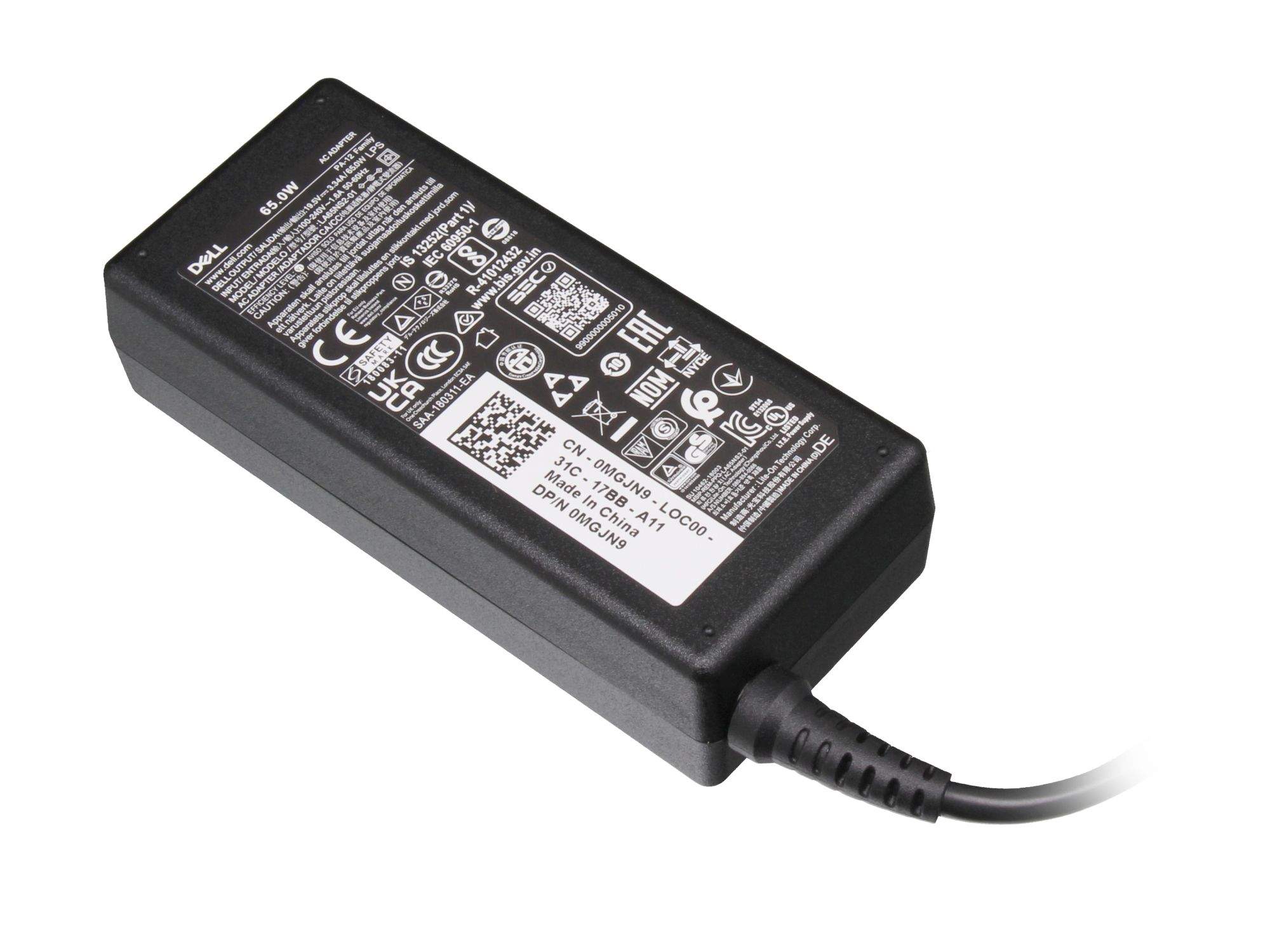 DELL Netzteil 65 Watt - Original für Dell XPS 18 Serie