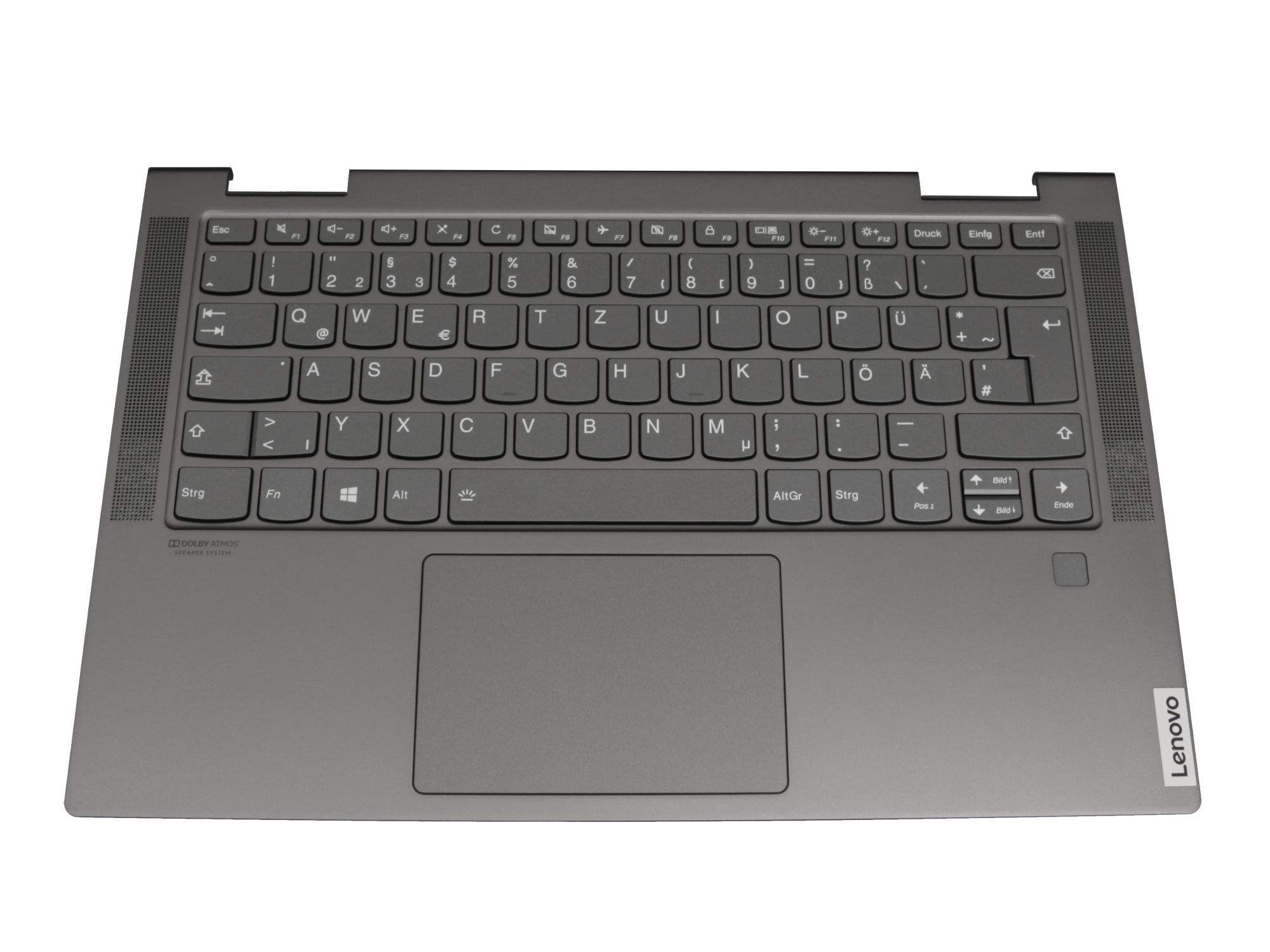 LENOVO Tastatur inkl. Topcase DE (deutsch) Original für Lenovo Yoga C740-14IML (81TC) Serie