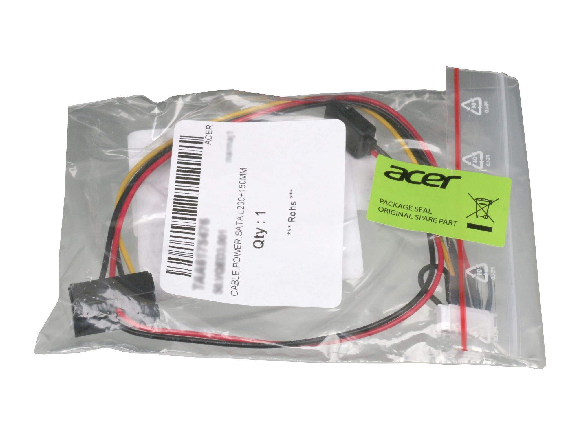 ACER CABLE POWER SATA L200+150MM