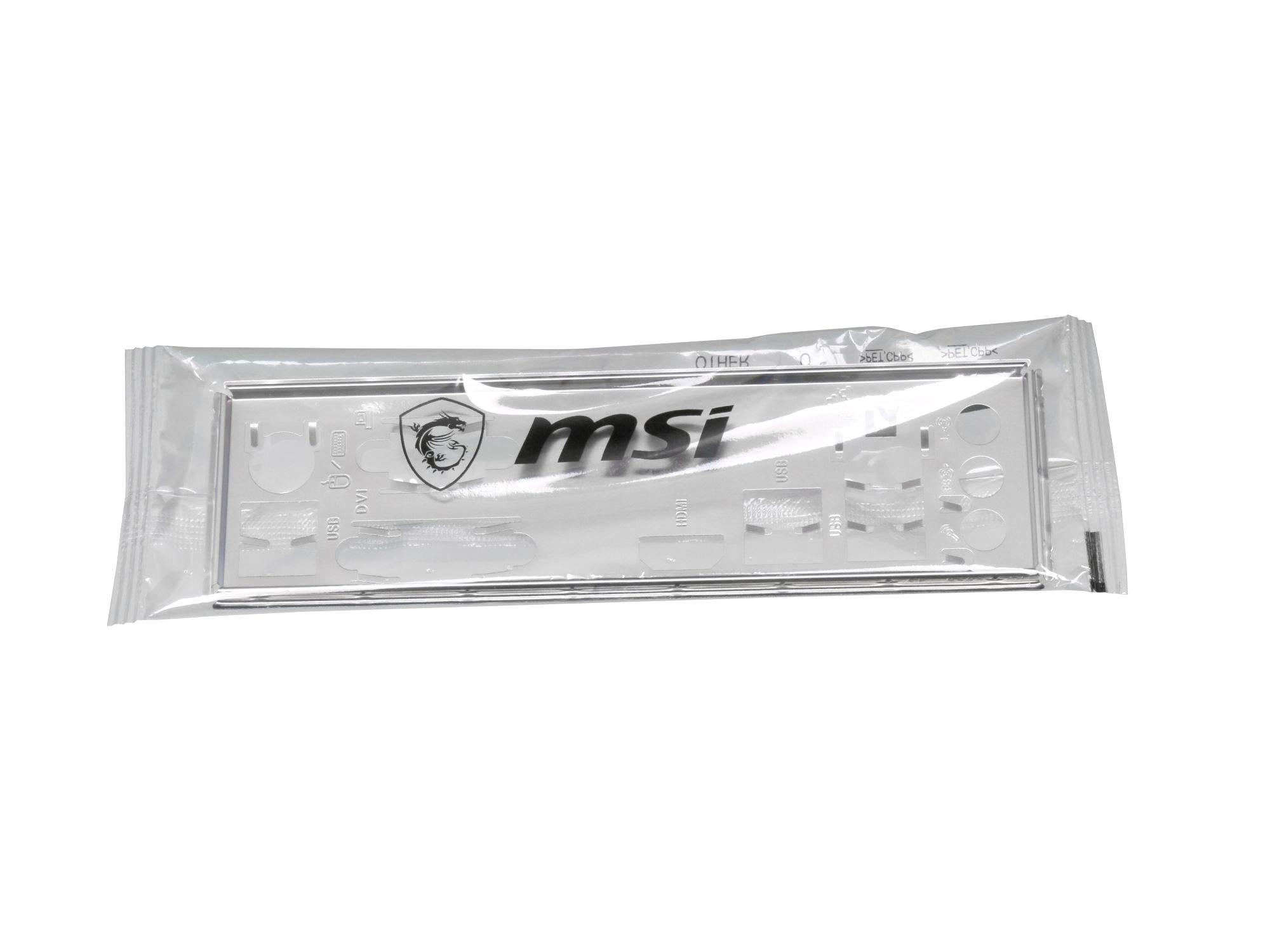 MSI I/O Blende silber für MSI H310M Pro M2 (MS-7B28)