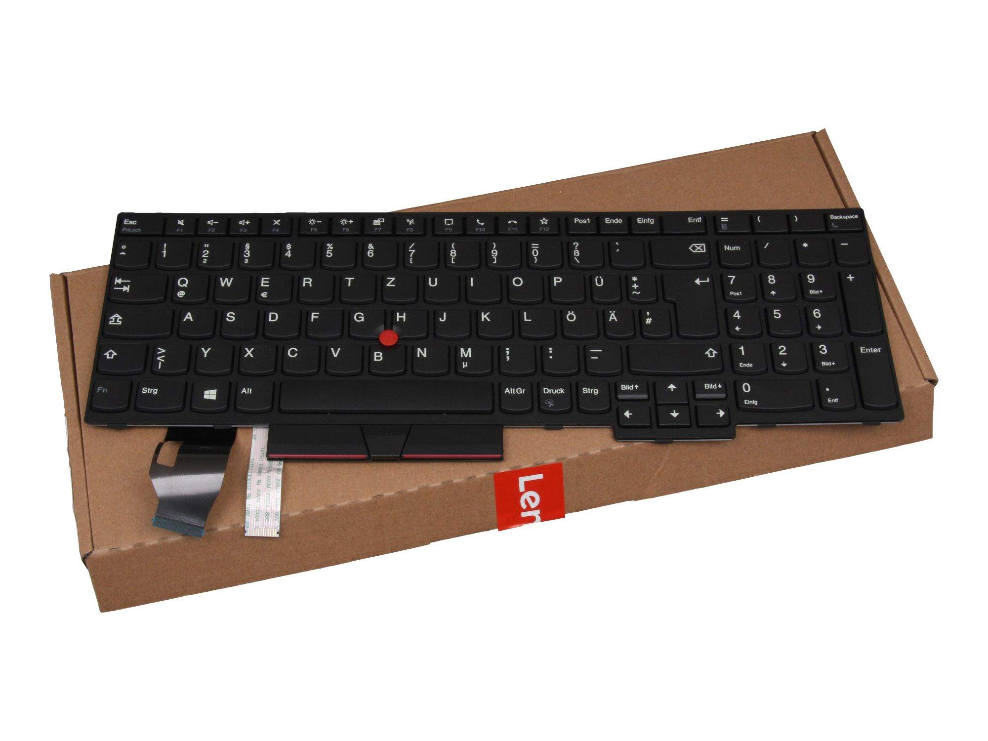 LENOVO Tastatur DE (deutsch) mit Mouse-Stick für Lenovo ThinkPad T15 Gen 2 (20W4/20W5) Serie