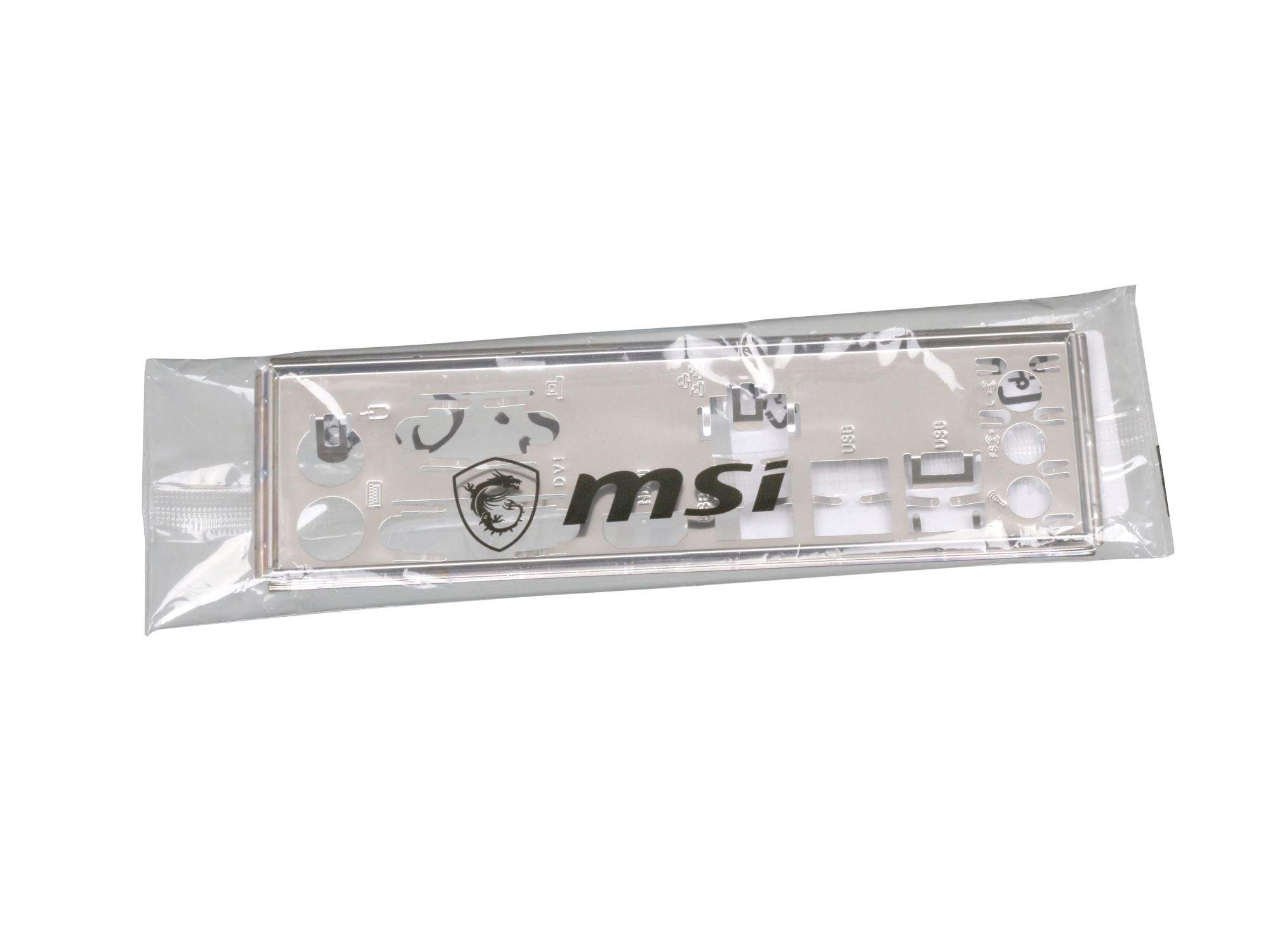 MSI I/O Blende silber für MSI B365M PRO-VDH