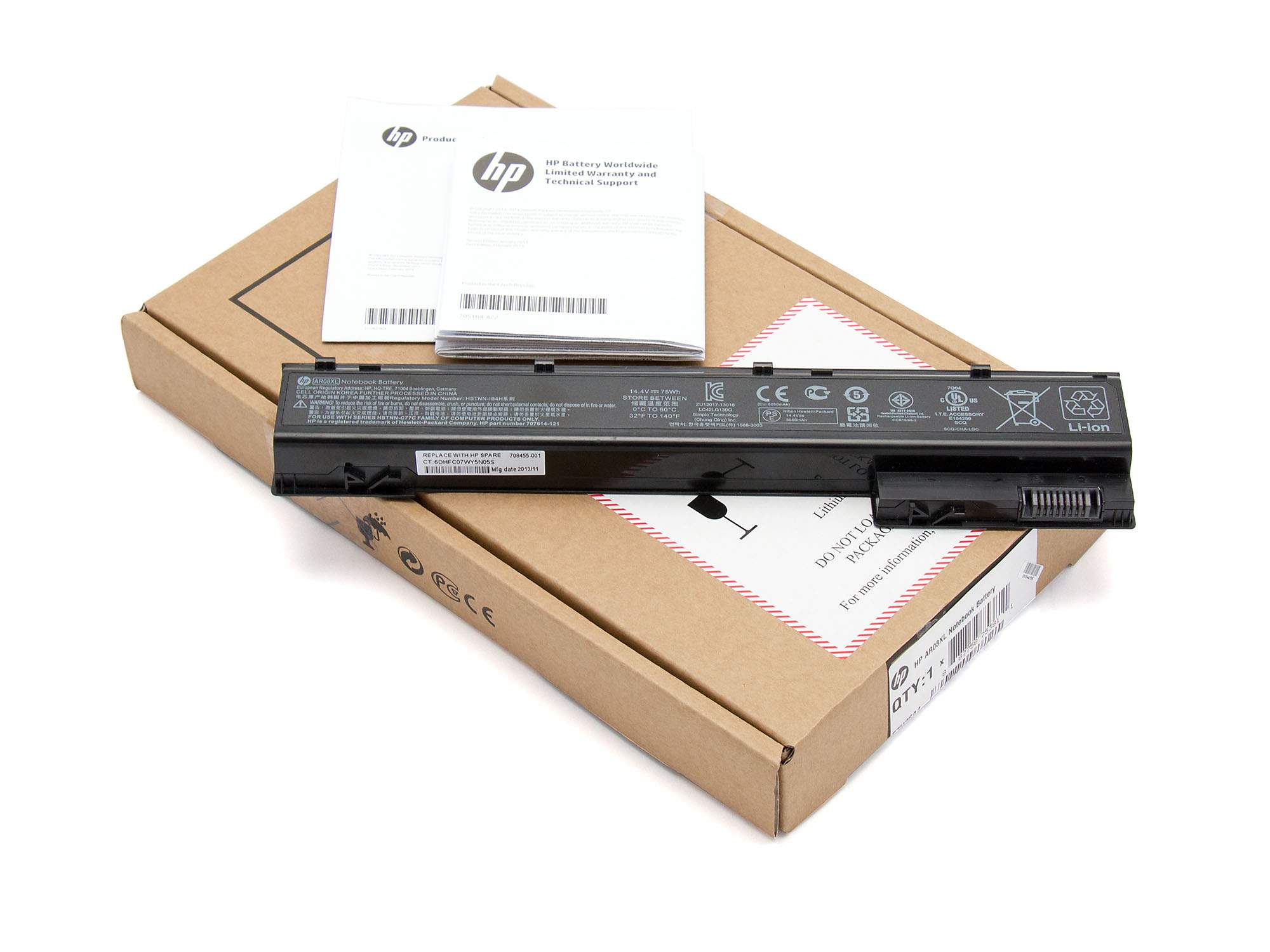 HP Battery Primary 8 cells Li-Ion