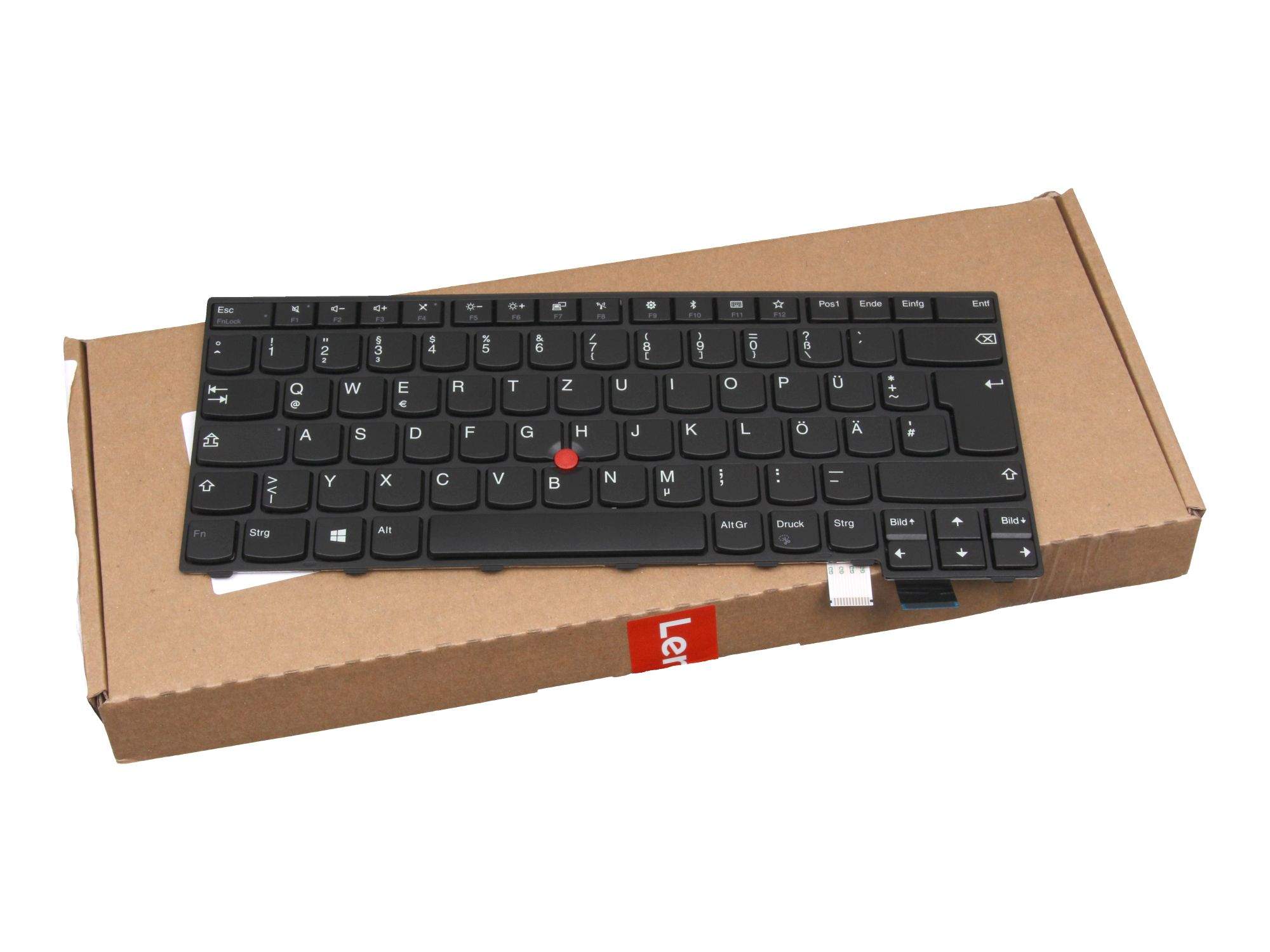 LENOVO SN20L81977 Tastatur DE (deutsch) schwarz/schwarz matt mit Mouse-Stick