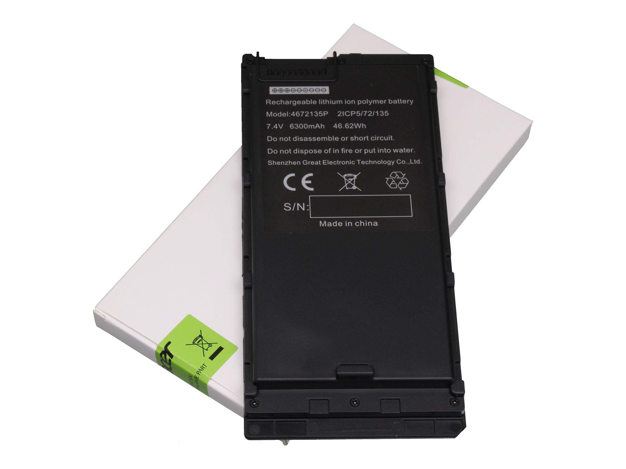 ACER 4672135P Akku 46,62Wh Original