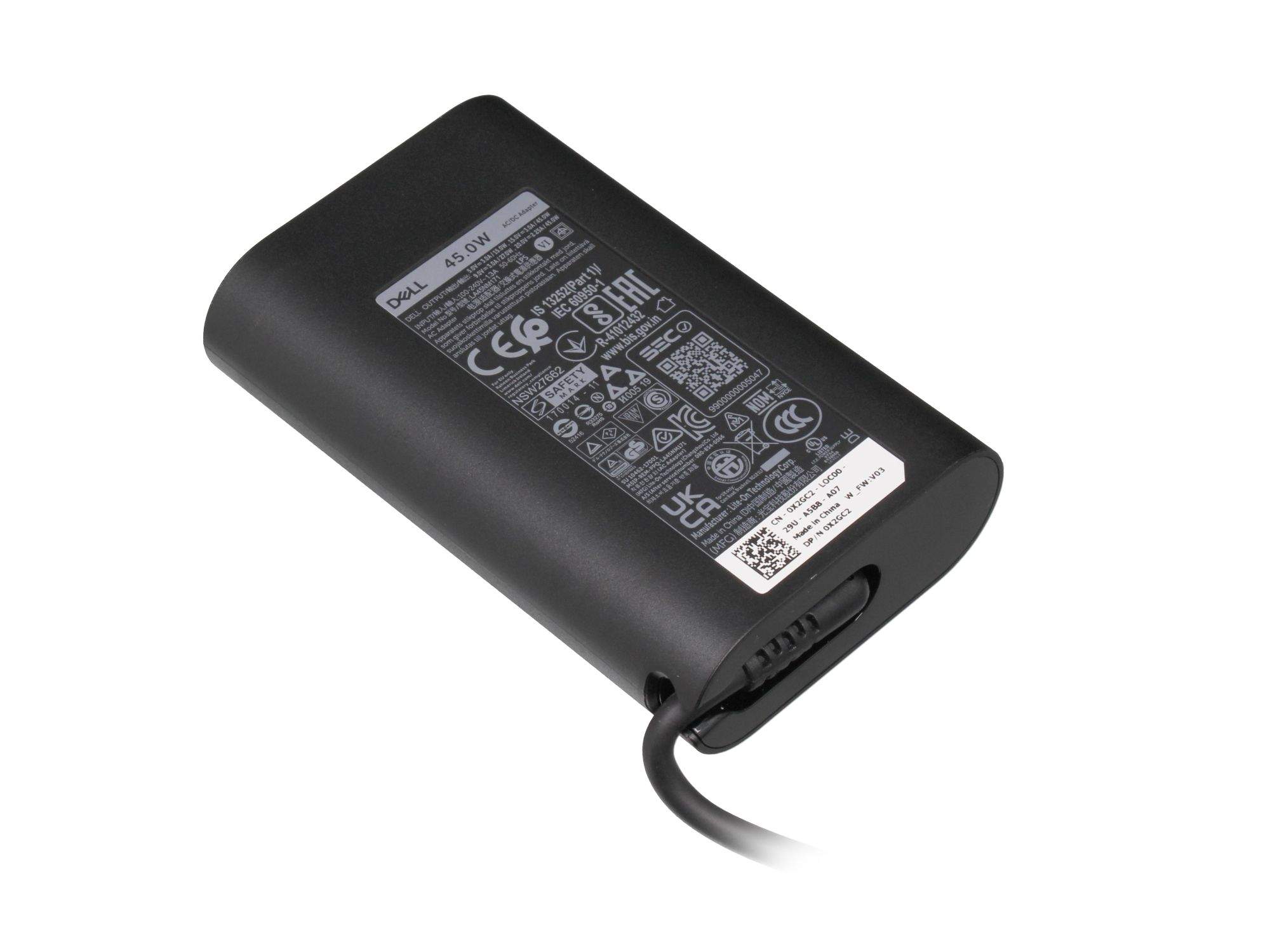 DELL USB-C Netzteil 45 Watt für Dell XPS 13 2in1 (9310) Serie