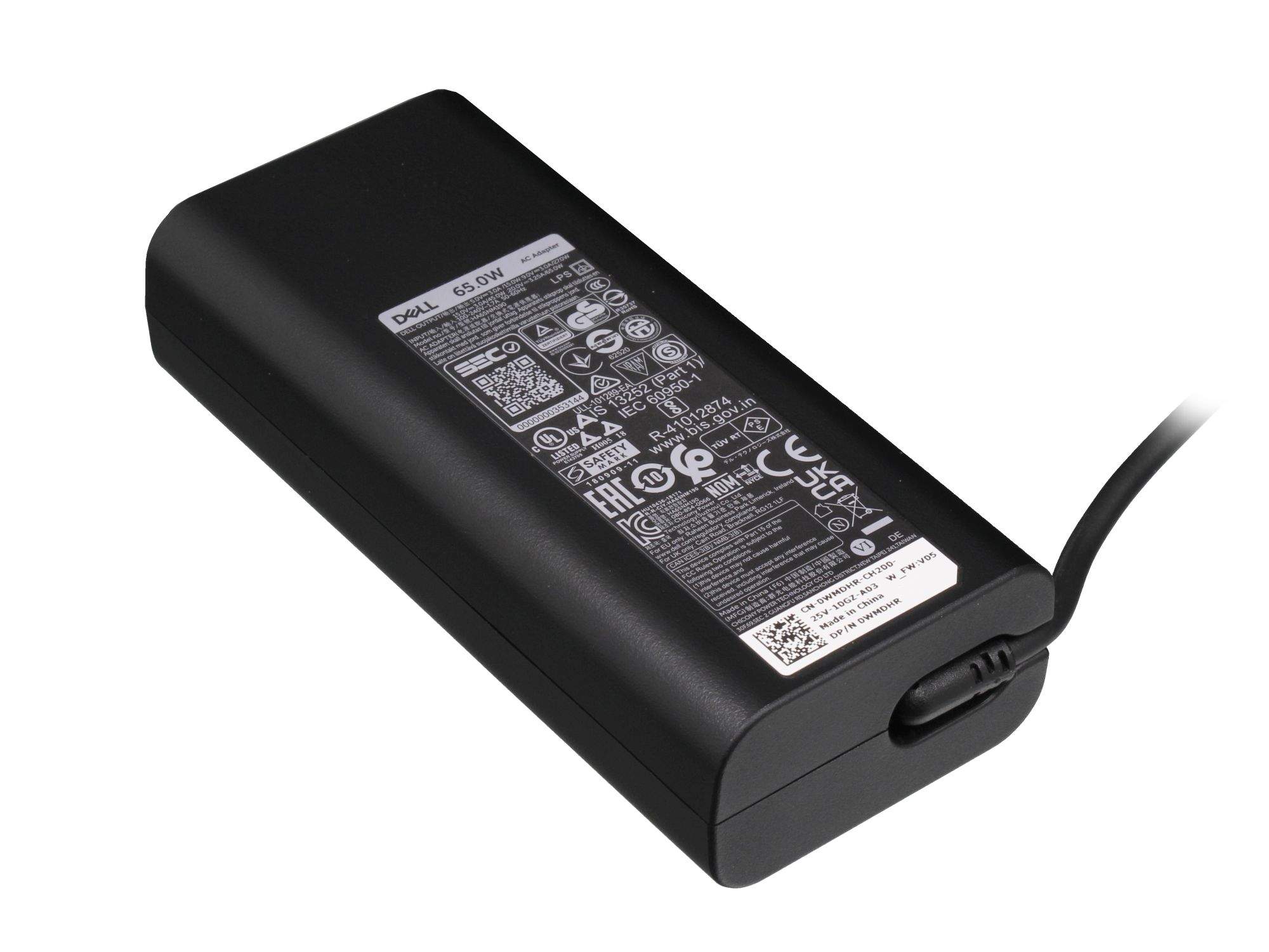 DELL USB-C Netzteil 65 Watt für Dell Inspiron 13 2in1 (7306) Serie