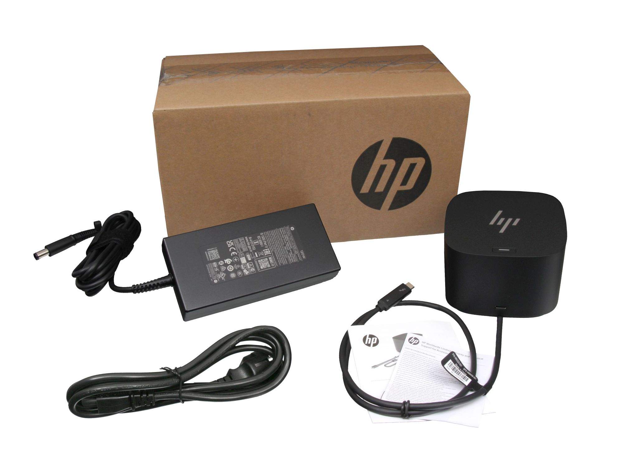 HP M84220-001 Thunderbolt Dockingstation G4 inkl. 120W Netzteil