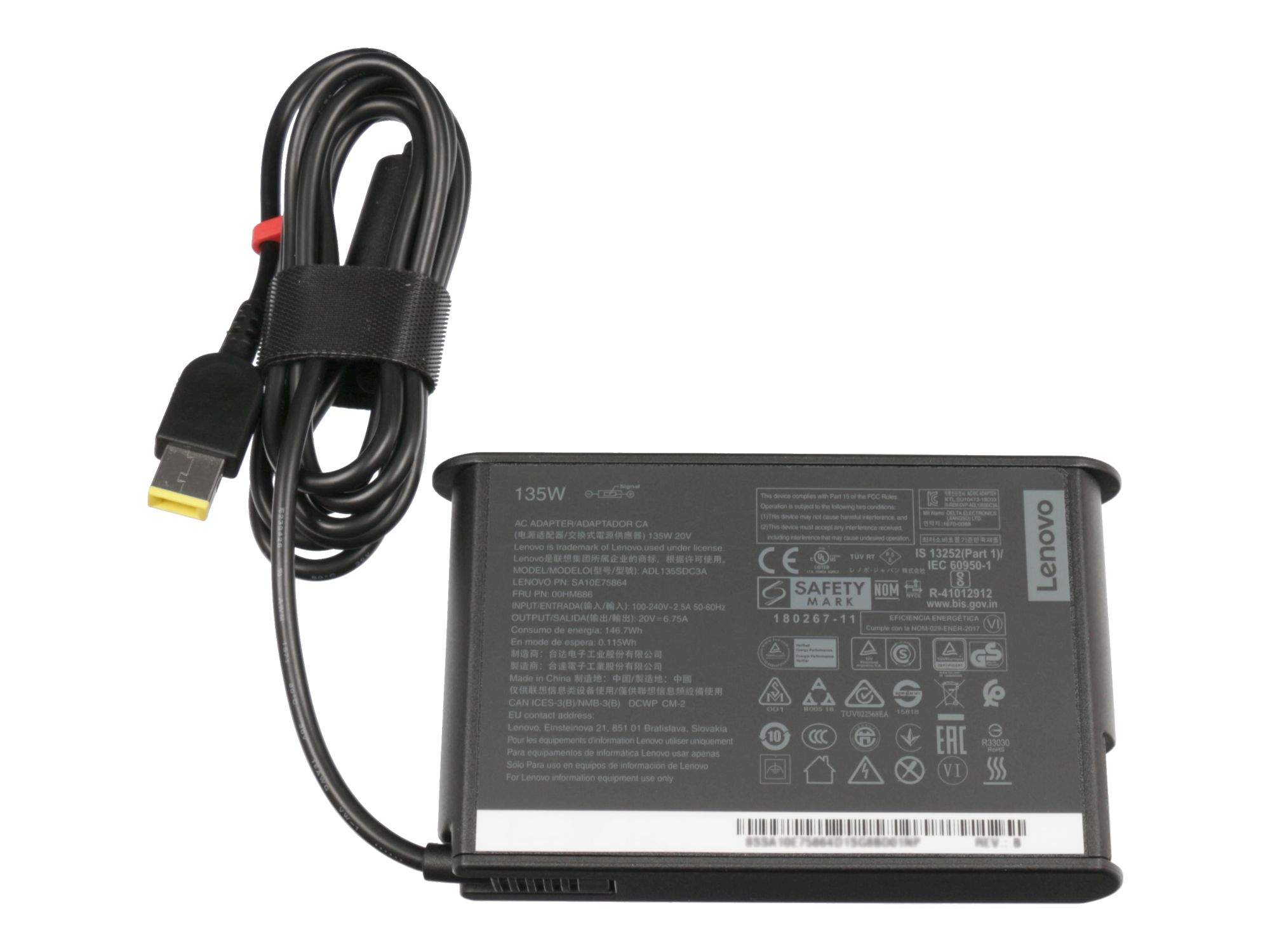 LENOVO ThinkPad 135W Slim Tip Netzteil (4X20Q88543)