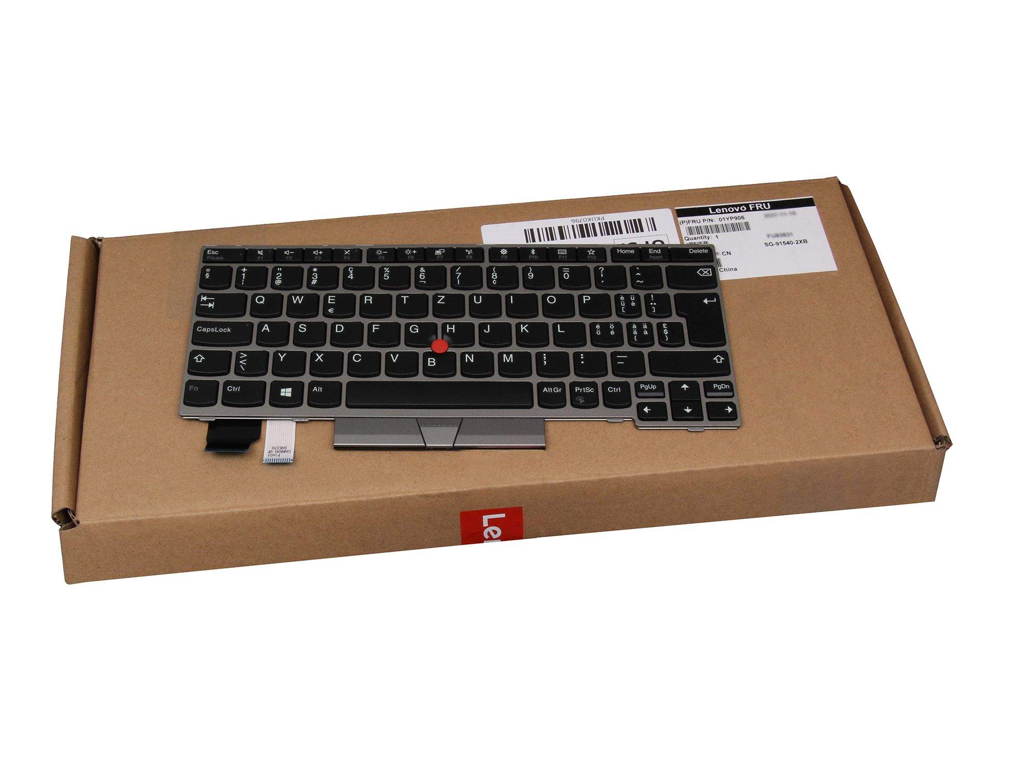 LENOVO Keyboard Silver Swiss