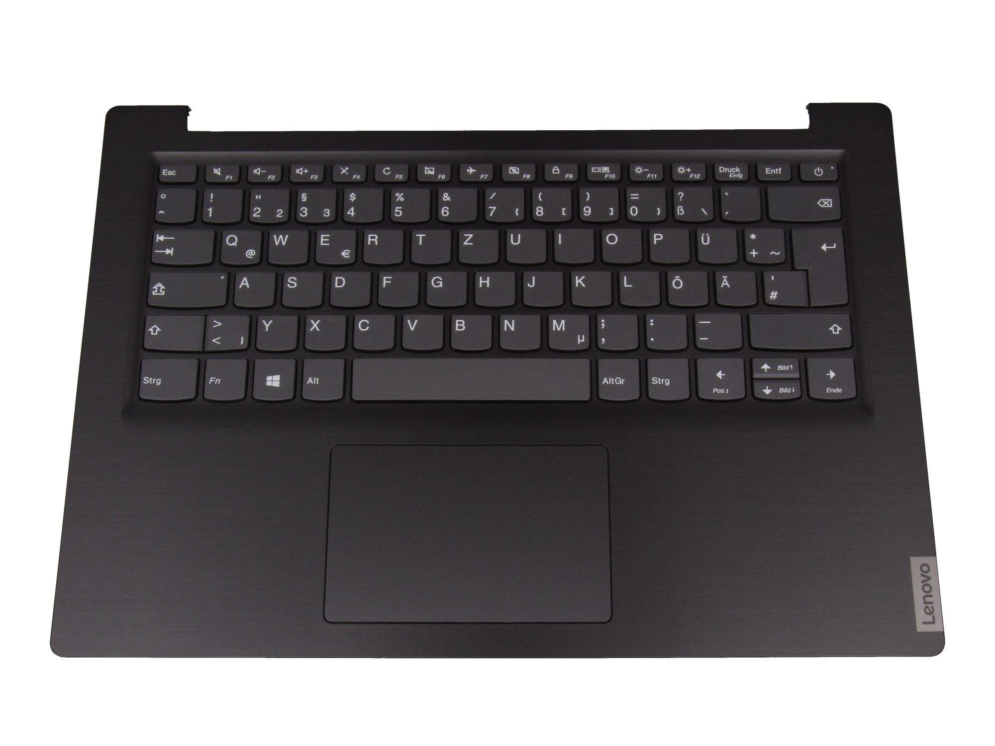 LENOVO Tastatur inkl. Topcase DE (deutsch) grau/schwarz für Lenovo IdeaPad S145-14IGM (81SB)