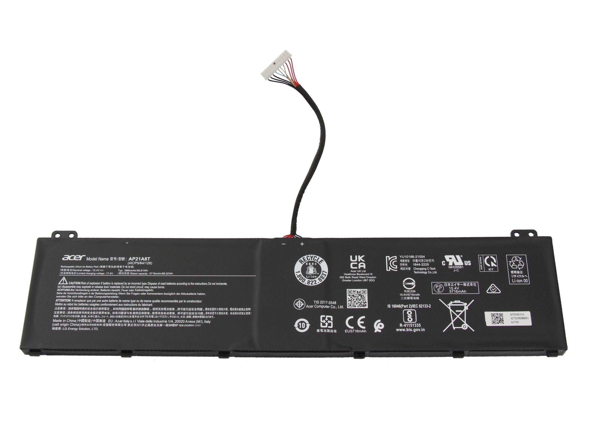 ACER Battery.5850Mah.4S1P.90Wh.15.4