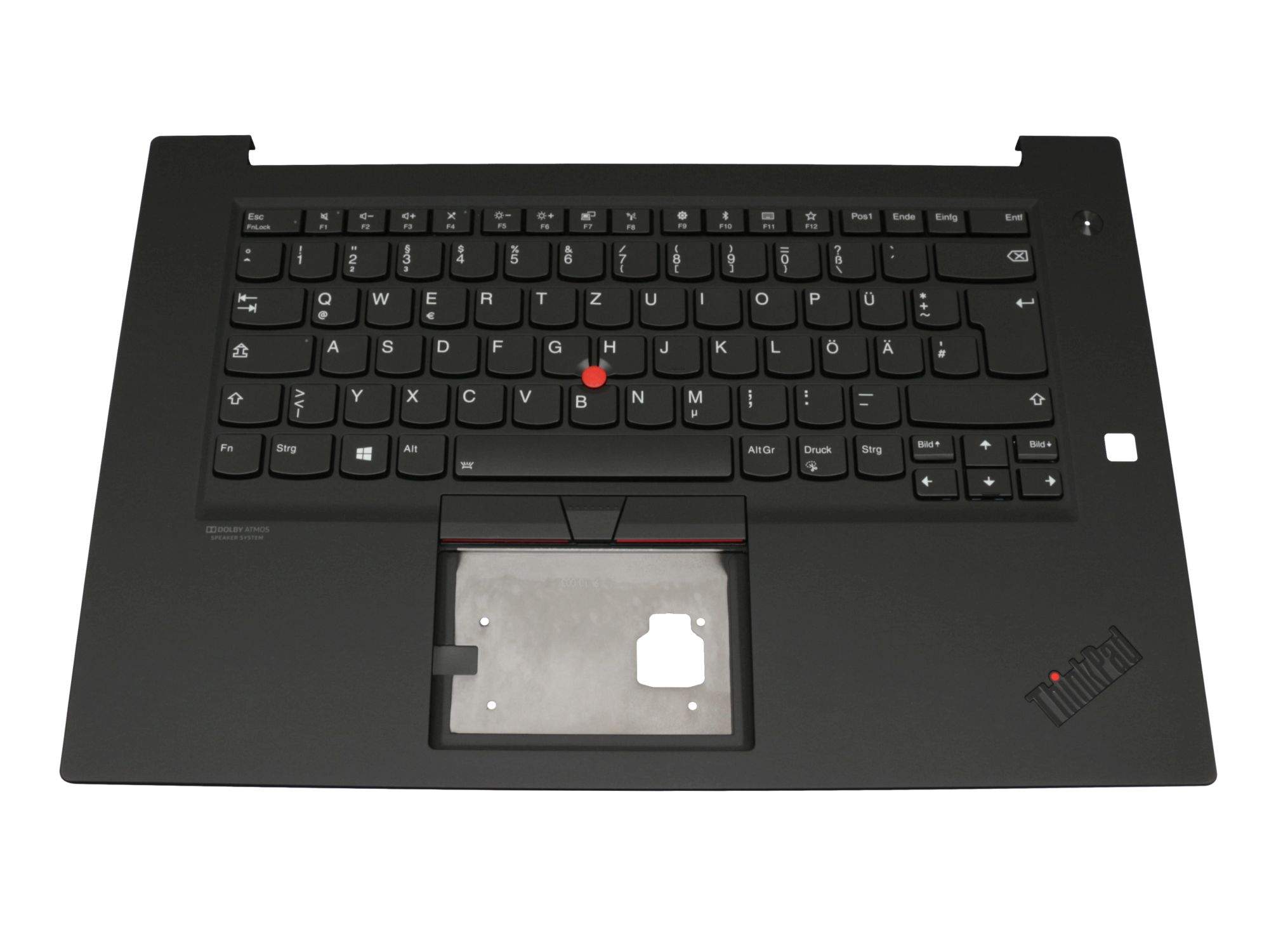 LENOVO 5M10W78879 Tastatur inkl. Topcase DE (deutsch) schwarz/schwarz mit Backlight und Mouse-Stick