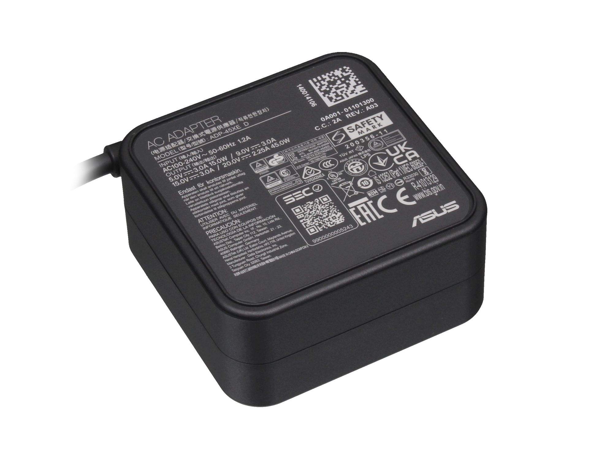 ASUS AC-Adapter 45W (0A001-00239500)