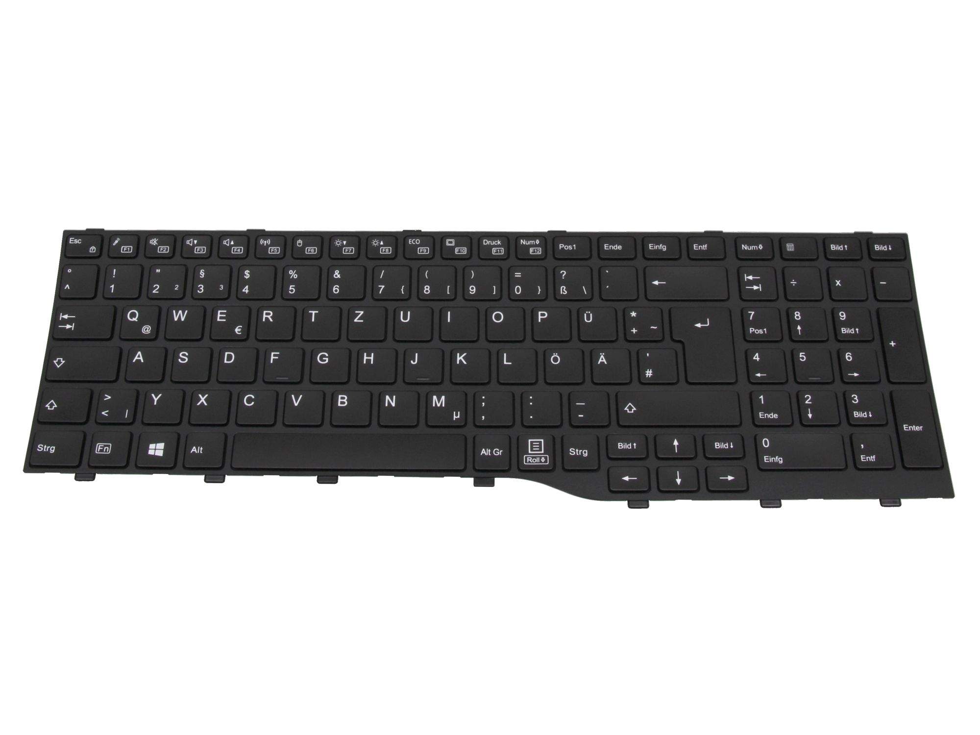 FUJITSU KEYBOARD BLACK DE U7511 H5511 U7512 E5512