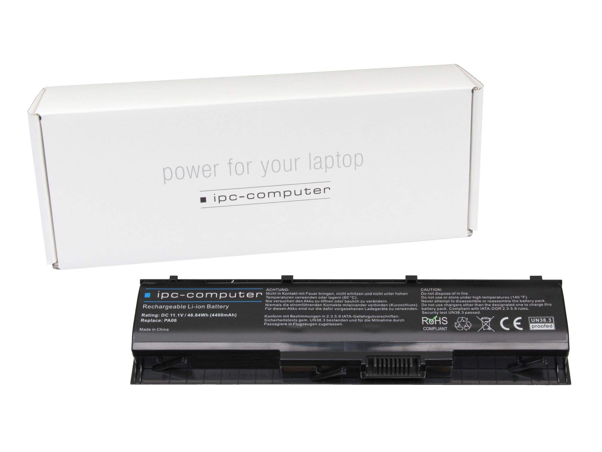 HP IPC-Computer Akku 48,84Wh für HP Spectre x360 13-ae000