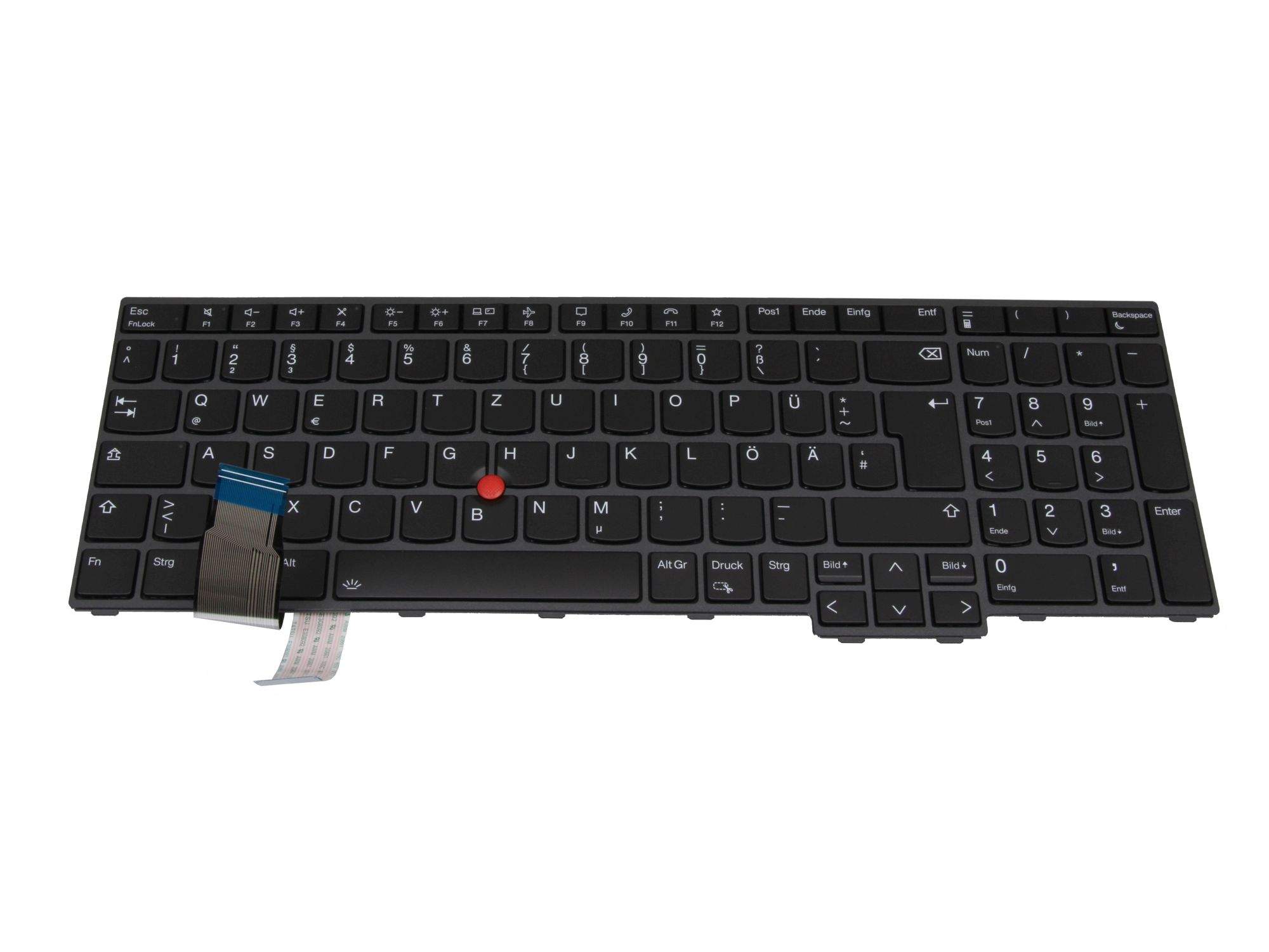 LENOVO Primax - Ersatztastatur Notebook - hinterleuchtet - Deutsch - Schwarz - für ThinkPad L