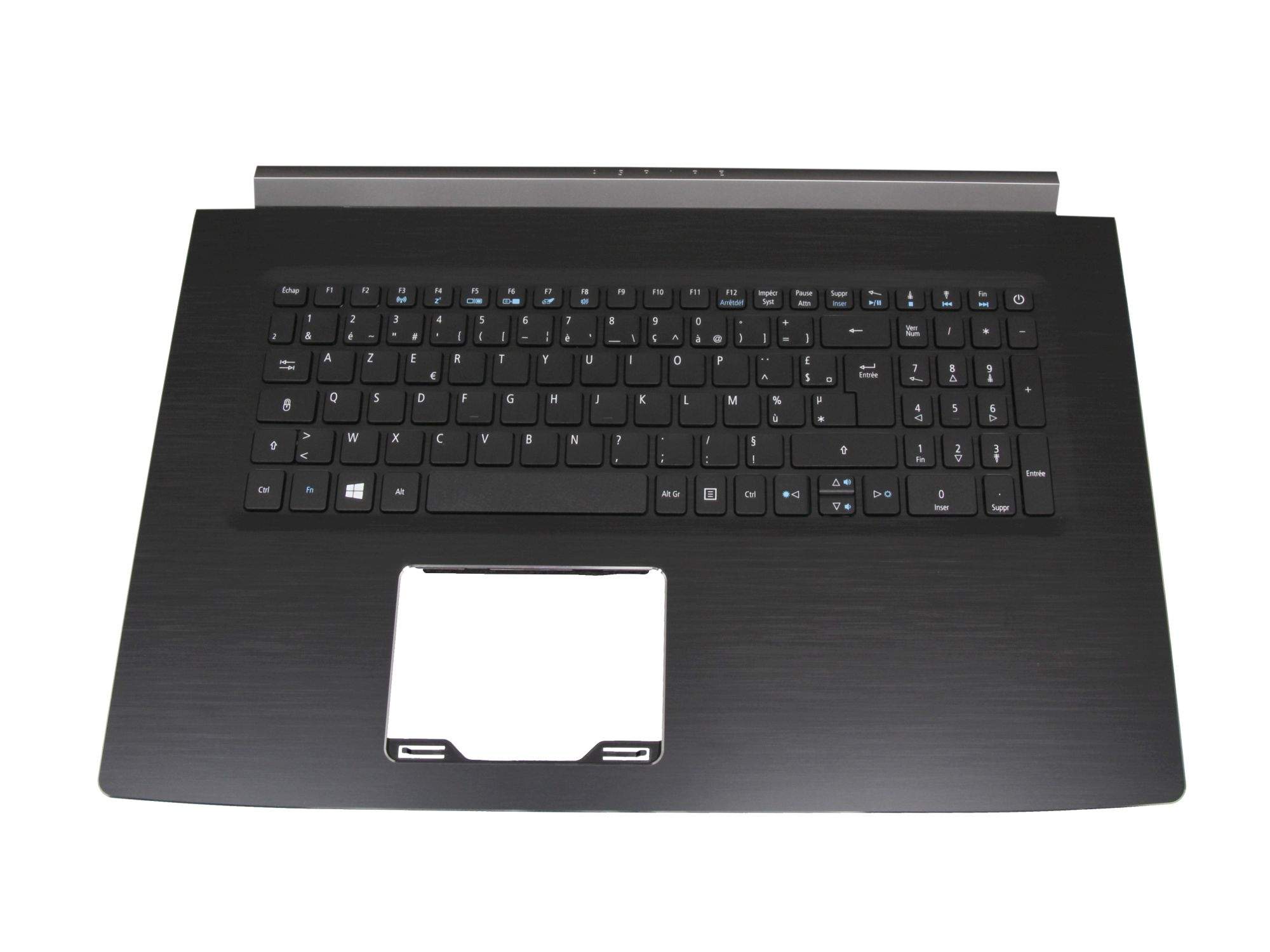 ACER Tastatur inkl. Topcase FR (französisch) schwarz/schwarz für Acer Aspire 5 (A517-51G)