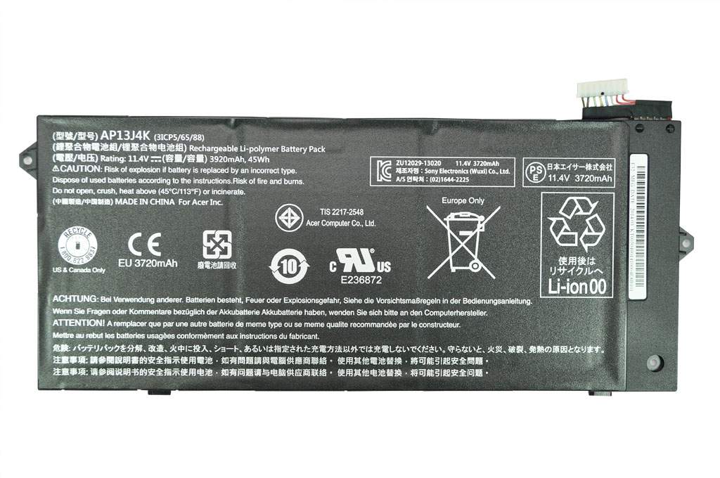 ACER BATTERY SANYO POL 3CELL 3920mA