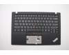 Lenovo 01LX514 MECH_ASM KBD,Bezel,GR,FPR,BK,CHY