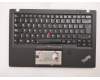 Lenovo 01LV334 MECH_ASM KBD,Bezel,ES,FPR,NFC,BK,CHY