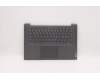 Lenovo 5CB1D33478 Tastatur inkl. Topcase ASM_NORDIC L82M8 GY BL