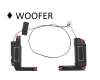 Asus 04072-04600000 NR2202RX WOOFER