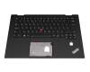 01HY919 Original Lenovo Tastatur inkl. Topcase UK (englisch) schwarz/schwarz mit Backlight und Mouse-Stick