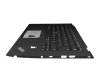 01HY959 Original Lenovo Tastatur inkl. Topcase UK (englisch) schwarz/schwarz mit Backlight und Mouse-Stick