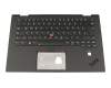 01LX793 Original Lenovo Tastatur inkl. Topcase DE (deutsch) schwarz/schwarz mit Backlight und Mouse-Stick