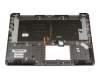 0KN0-UQ2UI13 Original Pegatron Tastatur inkl. Topcase US (englisch) schwarz/grau mit Backlight