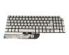 0KN4-0L3GE12 Original Pega Tastatur DE (deutsch) silber mit Backlight