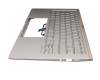 0KNB0-262WGE00 Original Asus Tastatur inkl. Topcase DE (deutsch) silber/silber mit Backlight