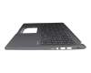 0KNB0-5109GE00 Original Asus Tastatur inkl. Topcase DE (deutsch) schwarz/grau mit Backlight