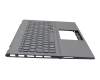 0KNB0-562CGE00 Original Asus Tastatur inkl. Topcase DE (deutsch) grau/grau mit Backlight