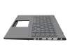 0KNB0-562CGE00 Original Asus Tastatur inkl. Topcase DE (deutsch) grau/grau mit Backlight