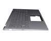 0KNB0-563HGE00 Original Pegatron Tastatur inkl. Topcase DE (deutsch) silber/silber mit Backlight