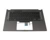 0KNR0-2812GE00 Original Asus Tastatur inkl. Topcase DE (deutsch) schwarz/schwarz mit Backlight