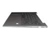 0KO00TI Original Lenovo Tastatur inkl. Topcase DE (deutsch) grau/bronze mit Backlight (ohne Fingerprint)