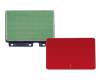 11777653-00 Original Asus Touchpad Board inkl. roter Touchpad Abdeckung