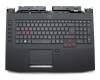 13N0-F4M0111 Original Acer Tastatur inkl. Topcase DE (deutsch) schwarz/schwarz mit Backlight