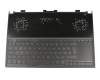 13N1-7QA0201 Original Asus Tastatur inkl. Topcase DE (deutsch) schwarz/schwarz mit Backlight