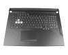 13N1-9BA0901 Original Asus Tastatur inkl. Topcase DE (deutsch) schwarz/schwarz mit Backlight - ohne Keystone-Schacht -