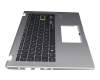 13NB0Q10M04X11 Original Asus Tastatur inkl. Topcase DE (deutsch) schwarz/silber