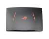 1422-02K000 Original Asus Displaydeckel inkl. Scharniere 43,9cm (17,3 Zoll) schwarz (rotes Logo)