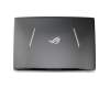 1422-02K3000 Original Asus Displaydeckel inkl. Scharniere 43,9cm (17,3 Zoll) schwarz (silbernes Logo)