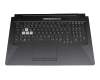 1KAHZZG010W Original Asus Tastatur inkl. Topcase DE (deutsch) schwarz/transparent/schwarz mit Backlight